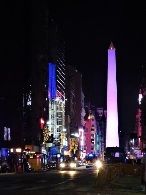 דירות בואנוס איירס Torre Obelisco מראה חיצוני תמונה